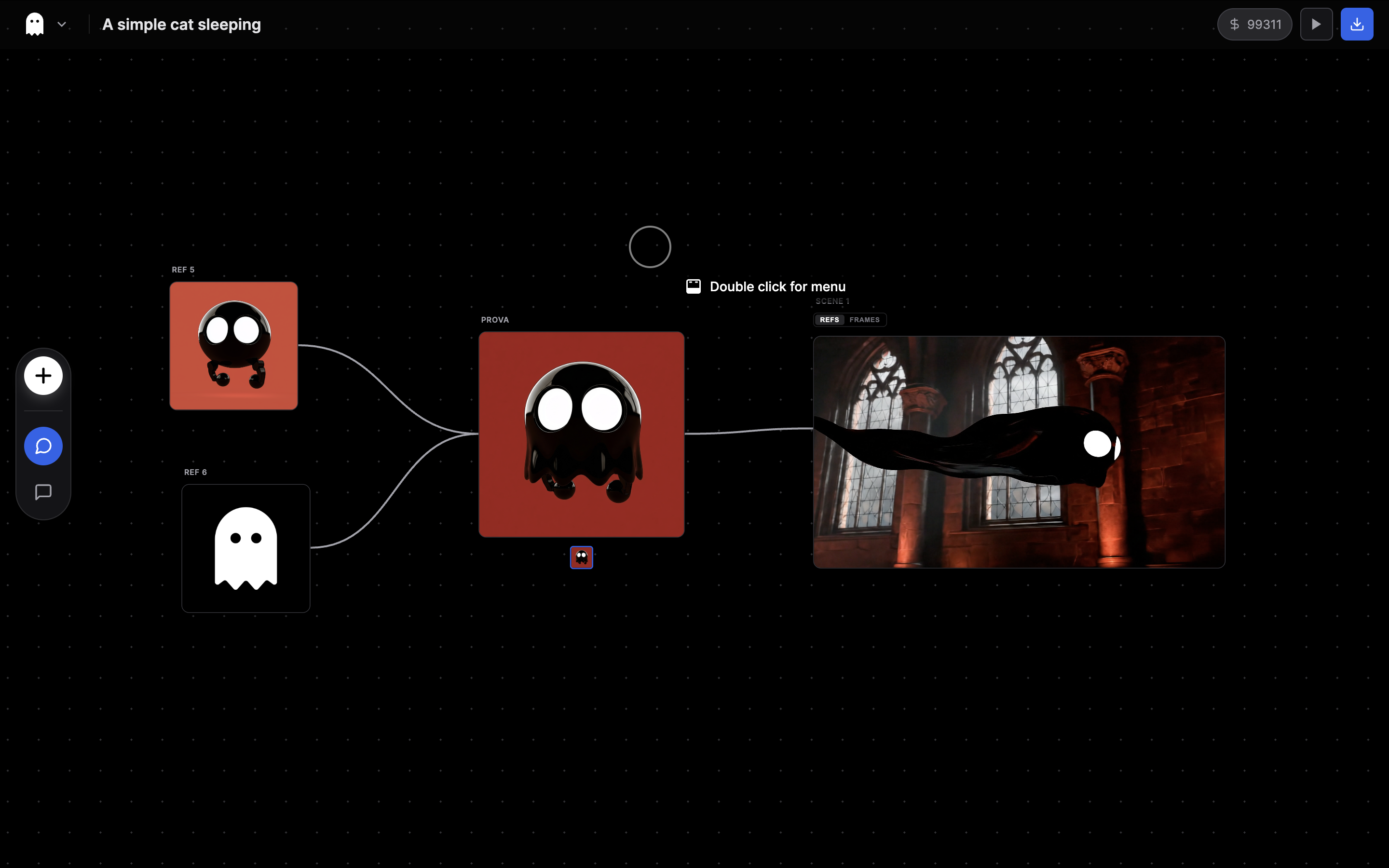 Interfaccia Editor a Grafo
